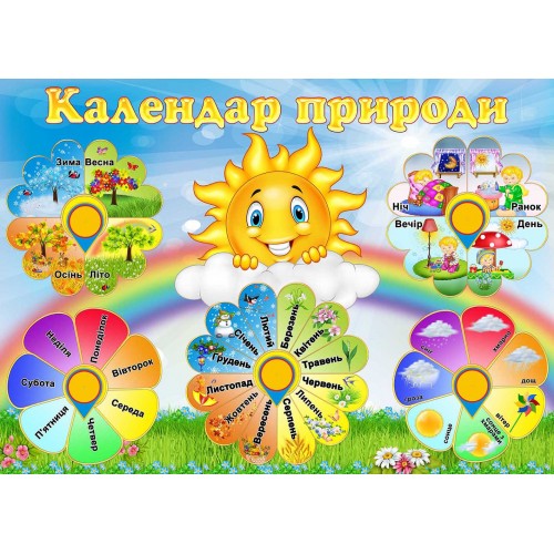 календар природи замовити пластиковий 95