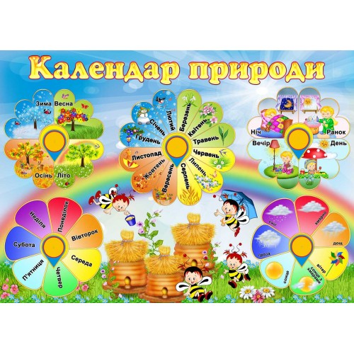 календар природи садочок група бджілки 98