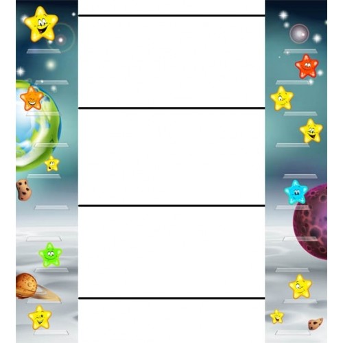 Стенд група зірочки поробки та малюнки 12