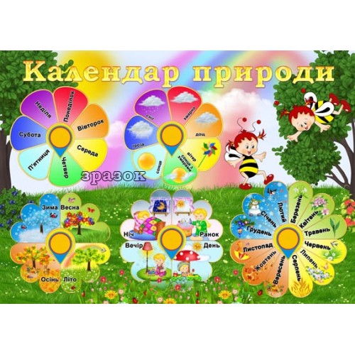 Календар спостережень за природою в ДНЗ 18